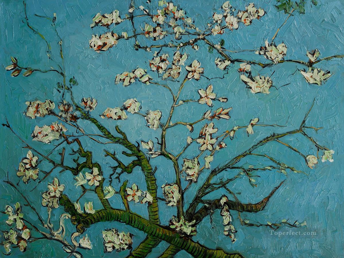 van gogh branch of an almond tree in blossom Oil Paintings